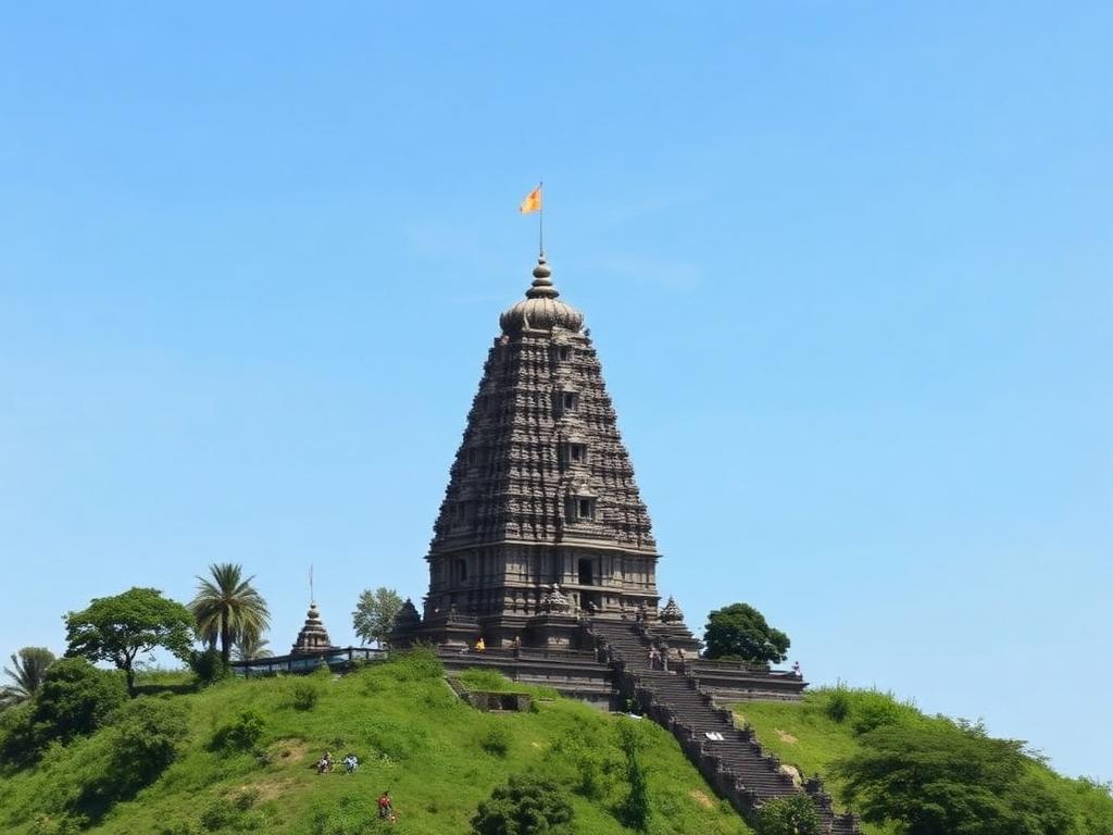 Chamundeshwari temple on Chamundi Hill